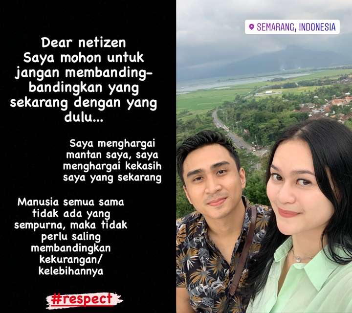 Lutfi Agizal dan kekasih baru