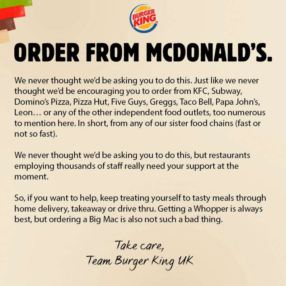 Cuitan Burger King UK