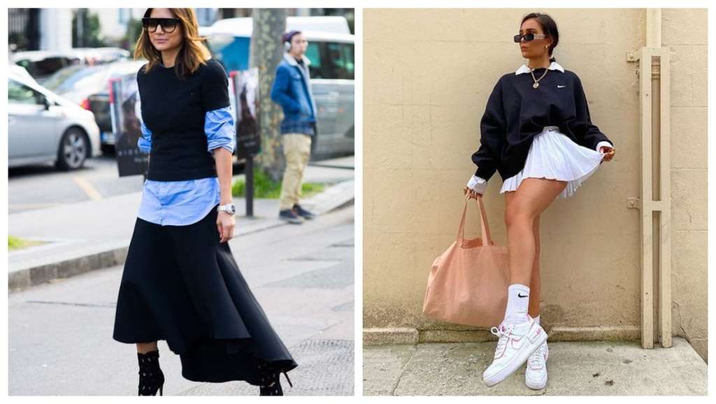 Perpaduan Sweater dan Kemeja