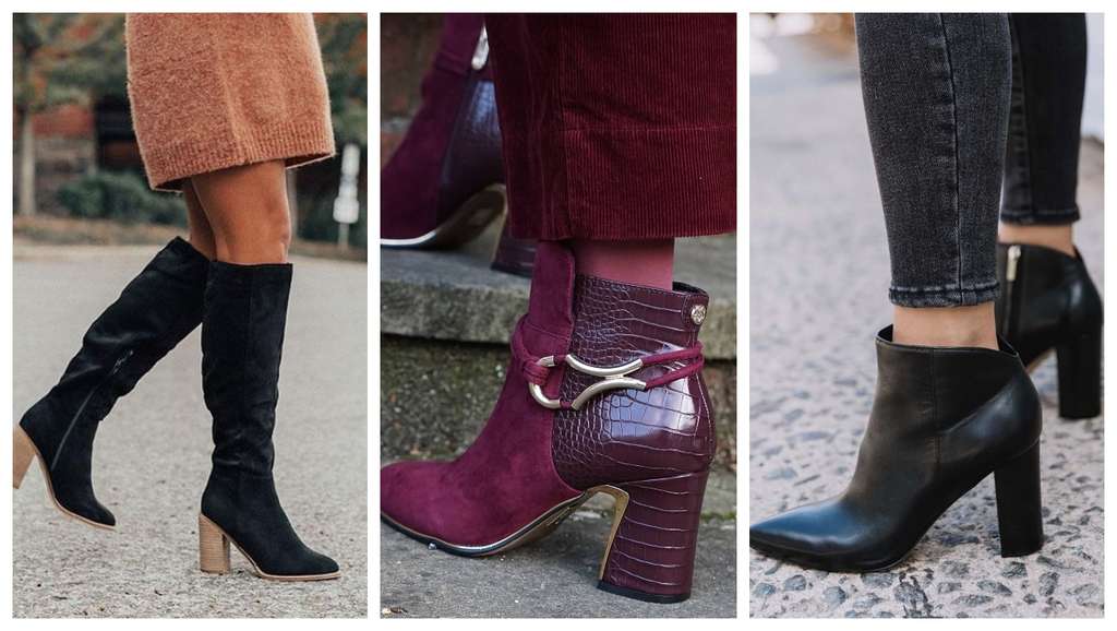 Boots with Chunky Heels