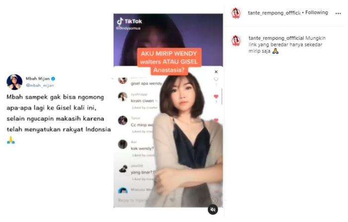 Unggahan Instagram