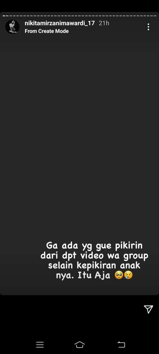 Tanggapan Nikita Mirzani terhadap video syur mirip Gisella Anastasia (1).