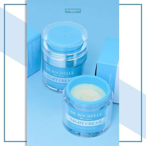 DR. Rochelle Night Cream, Nutrisi Kulit untuk Wajah Terhidrasi Maksimal DR. Rochelle Night Cream, Nutrisi Kulit untuk Wajah Terhidrasi Maksimal