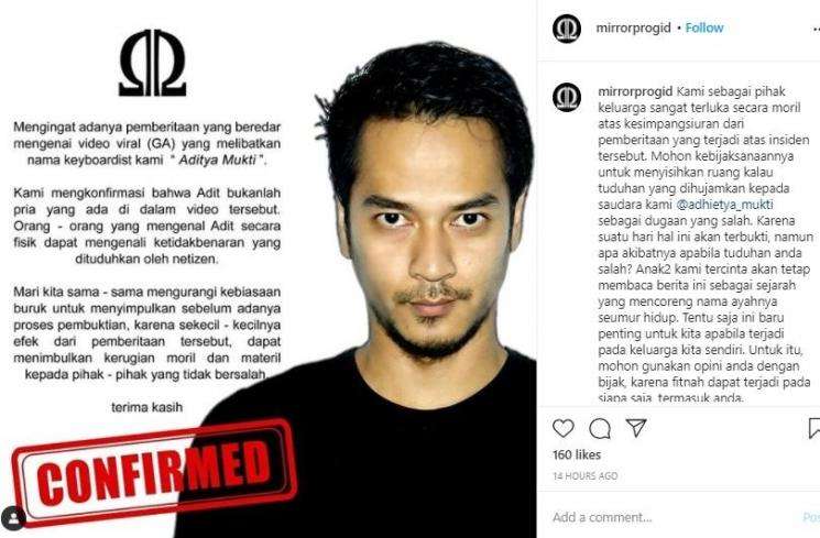 Sosok pria dikaitkan dengan video mirip Gisel