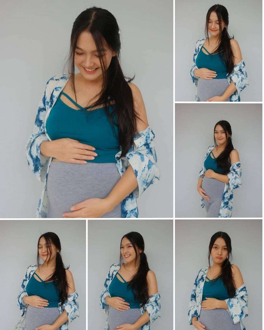 Potret baby bump Ana Riana, pemeran Rinjani di Tukang ojek Pengkolan
