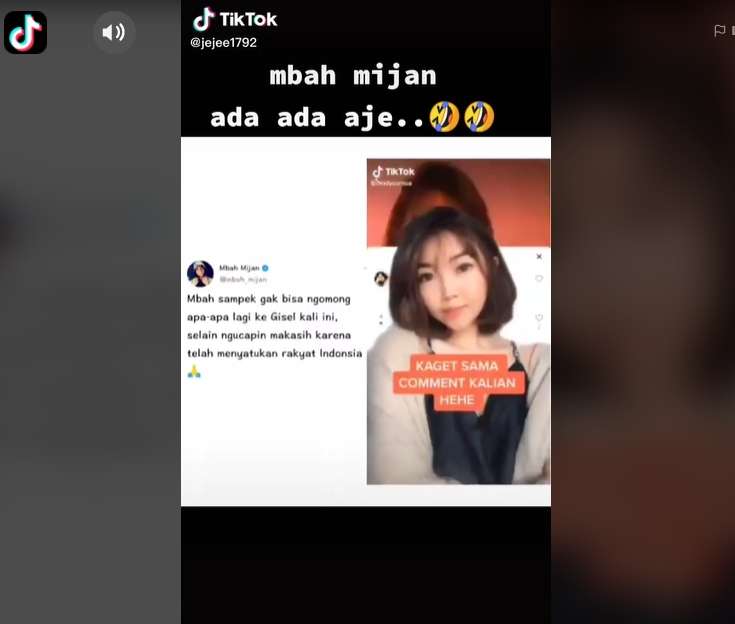 Cindy Clarista mirip Gisel
