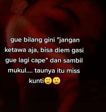 Ternyata yang dipukul itu kuntilanak.