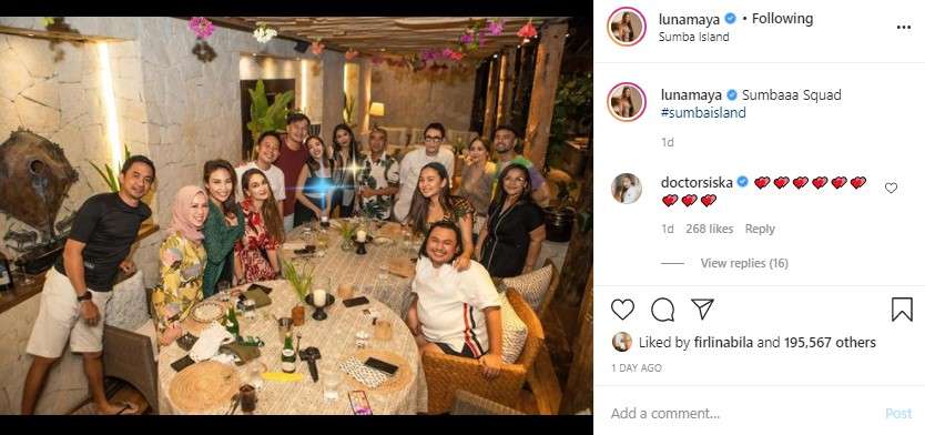 Unggahan Luna Maya