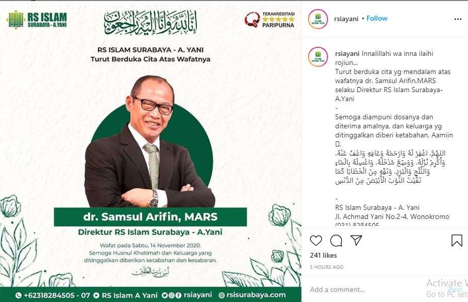 Direktur RSi Surabaya