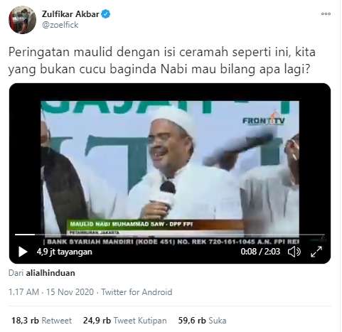 Ceramah habib Rizieq