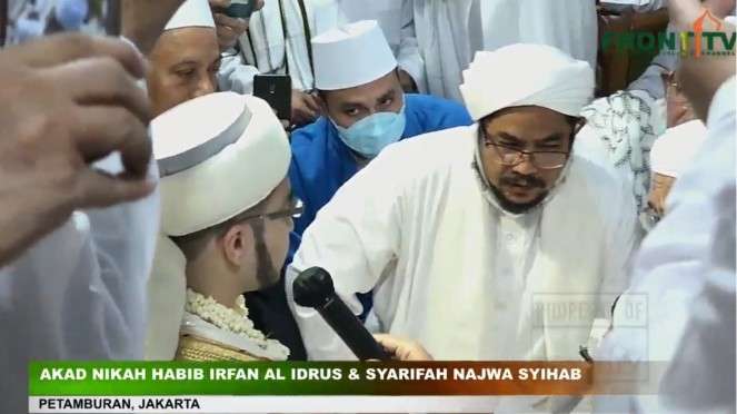 menantu Habib Rizieq Shihab