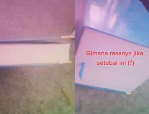 Skripsi tebalnya tidak lazim
