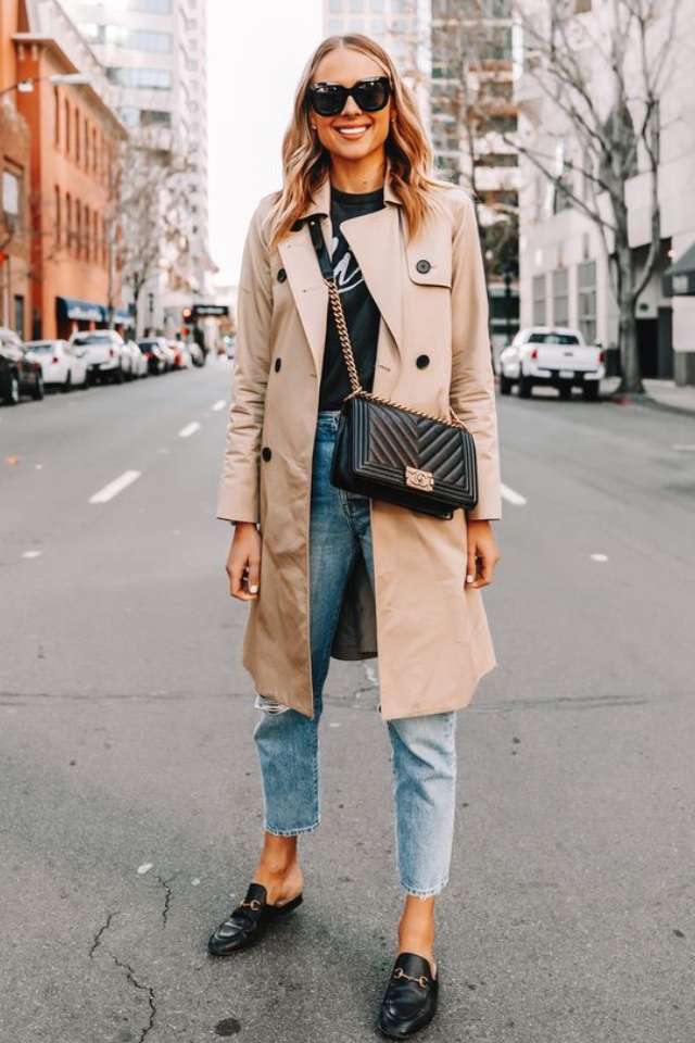 Gaya Mengenakan Trench Coat