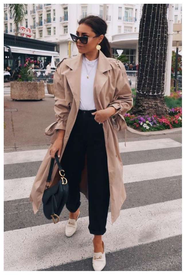 Gaya Mengenakan Trench Coat
