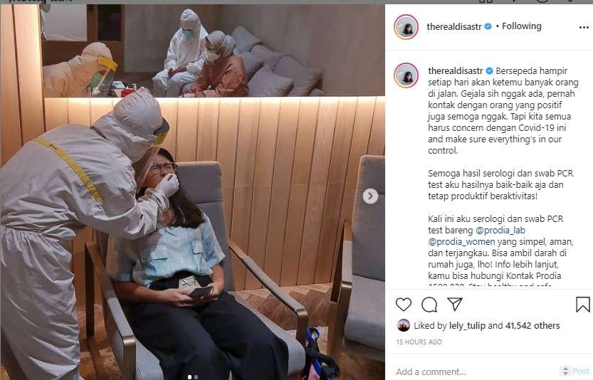 Eksppresi Dian Sastro