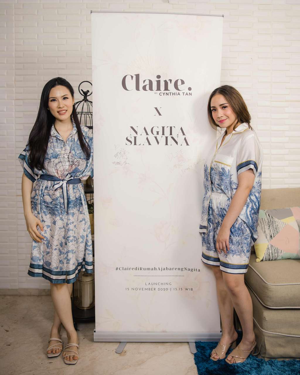 Nagita Slavina & Cynthia Than