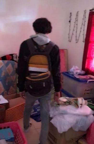 Kamarnya sudah berubah jadi gudang.