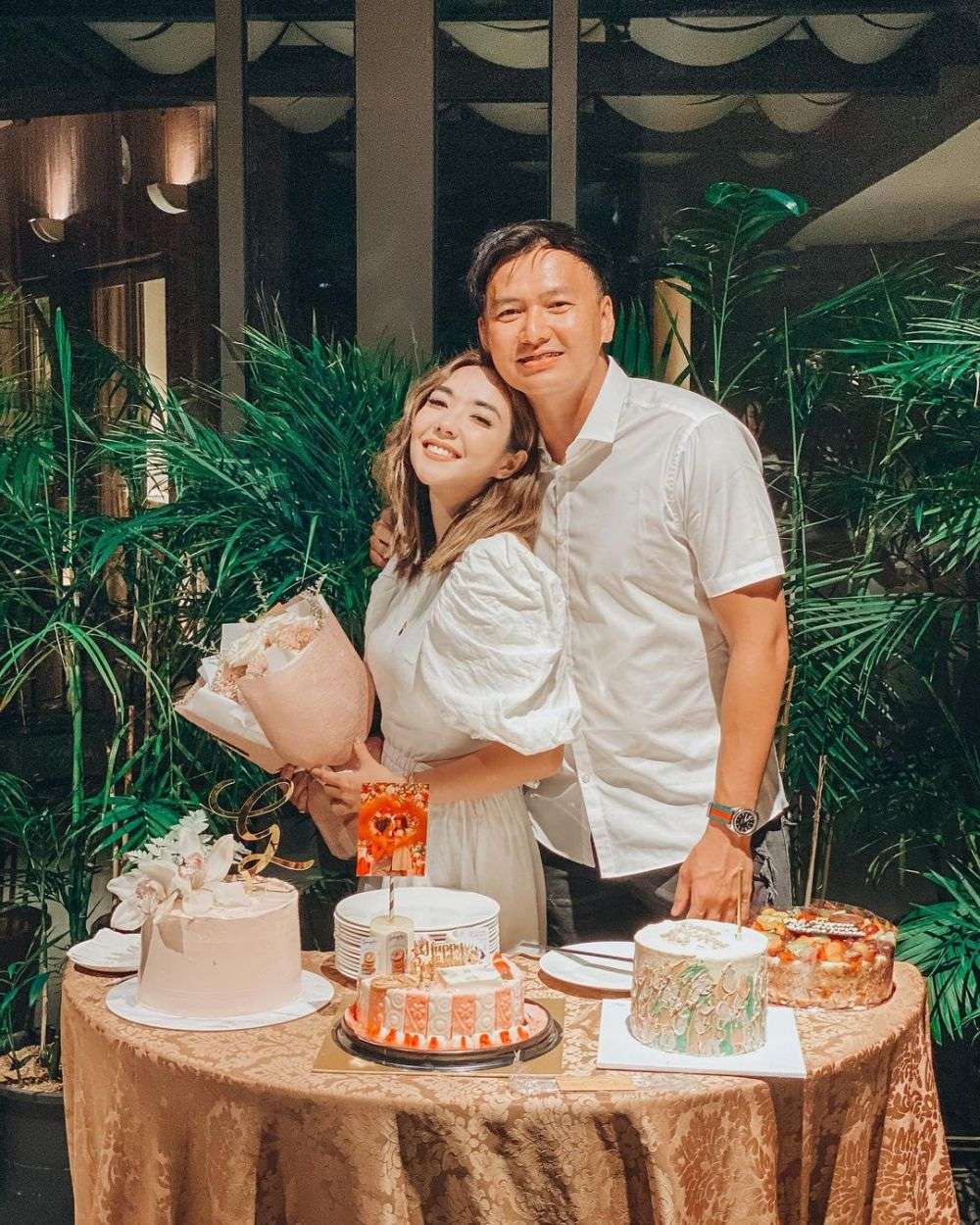 perayaan ulang tahun Gisel