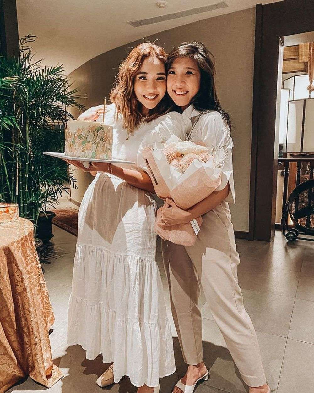 perayaan ulang tahun Gisel