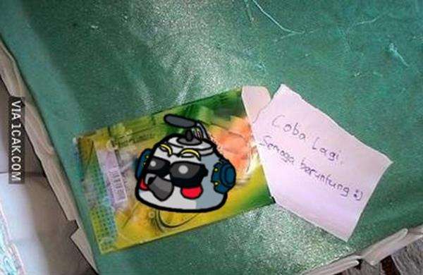Kok malah seperti ikut undian berhadiah?