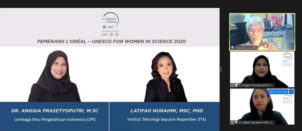 L’Oréal-UNESCO For Women in Science 2020