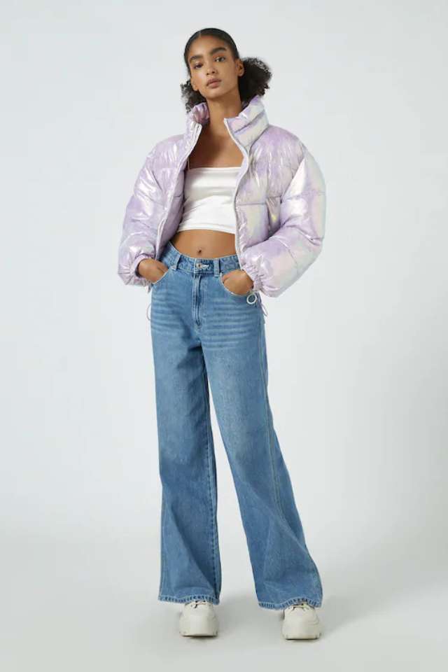 Wide-leg Jeans