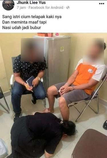 Cium Kaki Suami