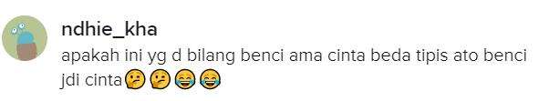 Benci tapi cinta?