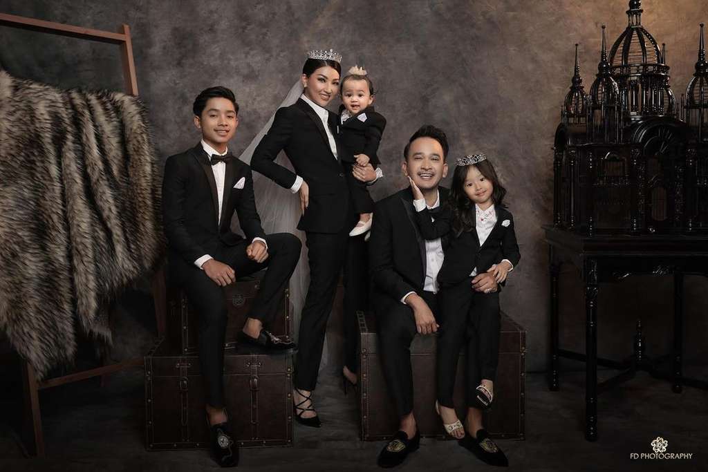 Keluarga Ruben dan Sarwendah