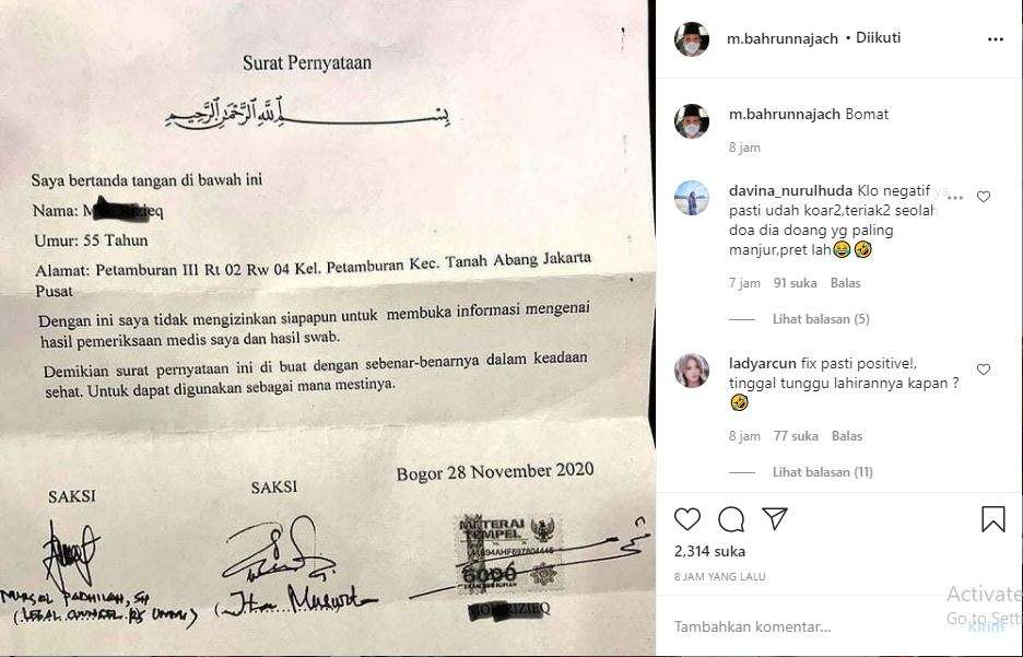 Surat pernyataan