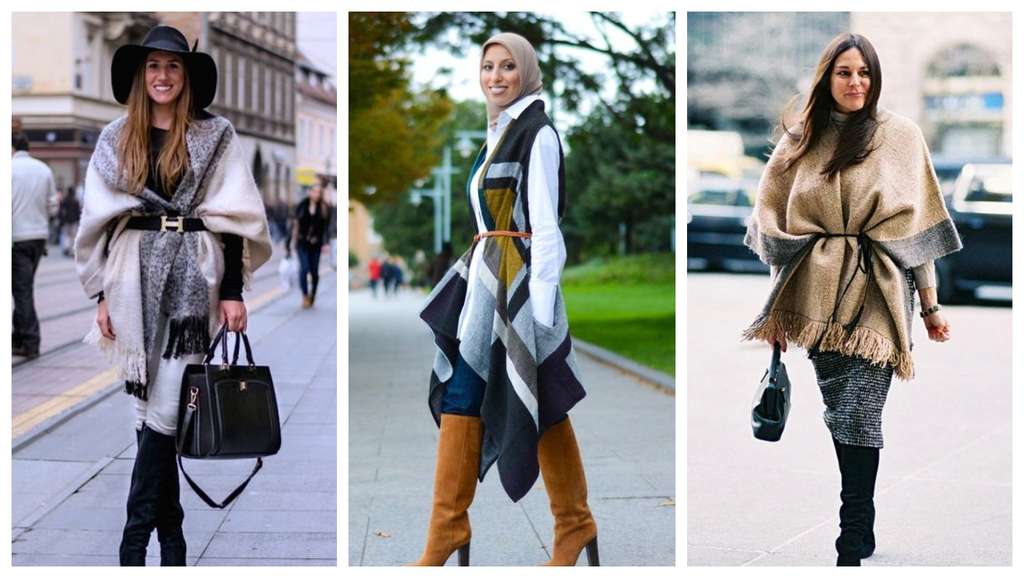 Inspirasi Gaya Mengenakan Poncho