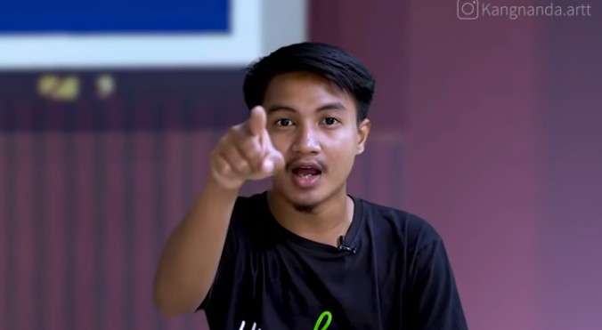 Nanda parodi Indonesian idol