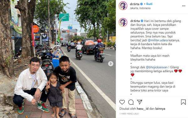 dr. Tirta akhirnya bertemu Gilang yang kisahnya menginspirasi.