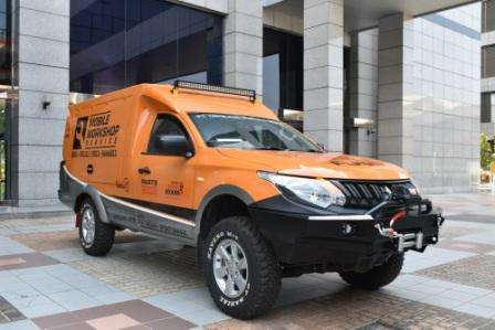 Bengkel berjalan Mitsubishi Fuso