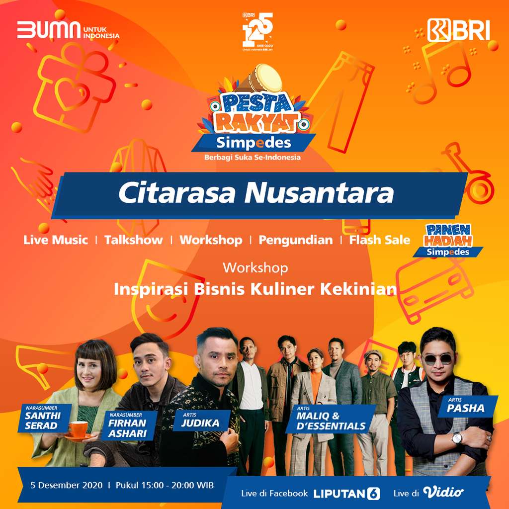 Ada MALIQ & D’ESSENTIALS - Judika, Bukti Pesta Rakyat Simpedes Episode 8 Meriah