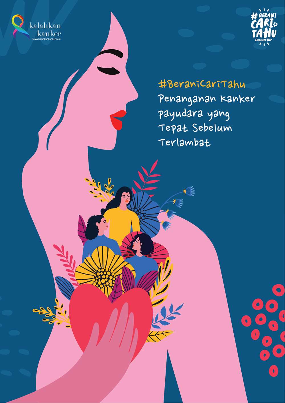 #BeraniCariTahu Kanker Payudara, Dapatkan Pengobatan Tepat Sebelum Terlambat