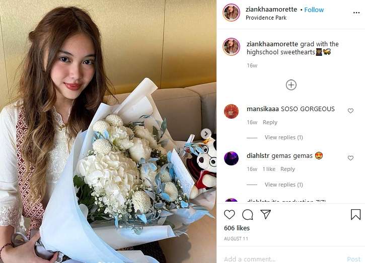 Ziankha Amorrette Fatimah Syarief