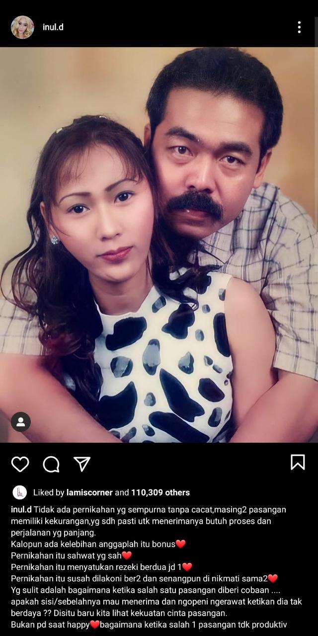 Unggahan Inul Daratista