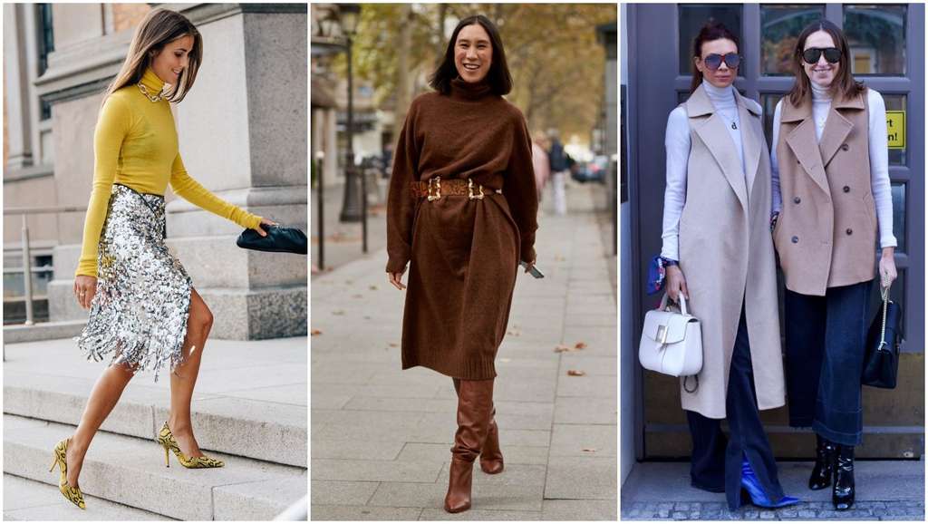 Inspirasi Gaya Mengenakan Turtleneck
