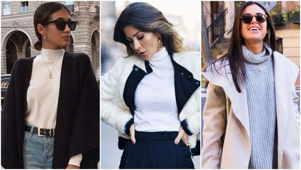 Inspirasi Gaya Mengenakan Turtleneck