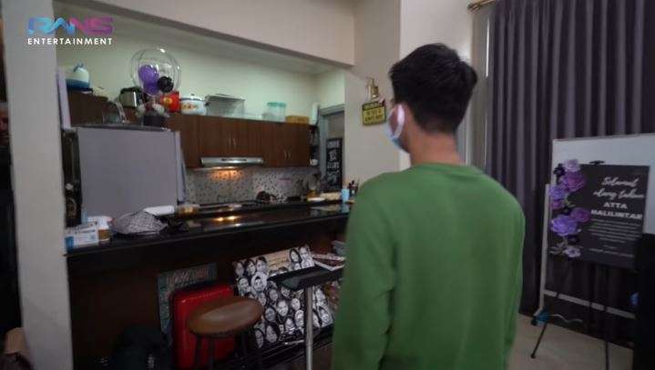 Dapur rumah Atta Halilintar