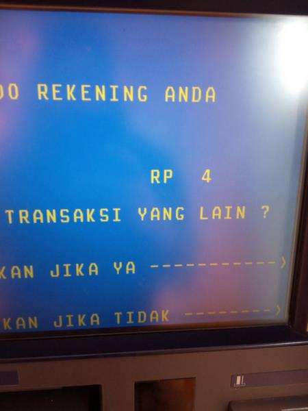 Kok bisa tinggal 4 rupiah?