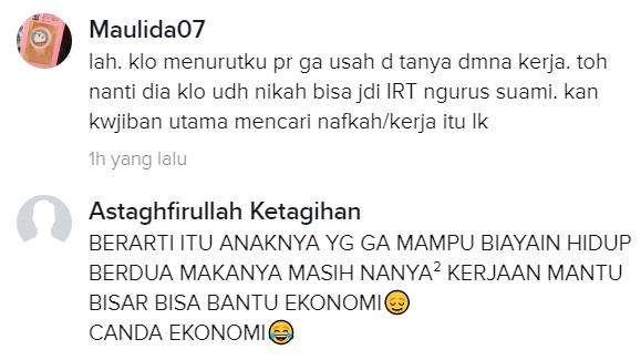 Mungkin anaknya gak mampu biayai rumah tangga?