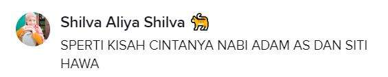 Seperti kisah Nabi Adam bertemu Siti Hawa.