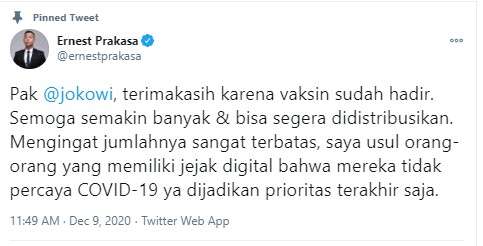 cuitan Ernest Prakasa