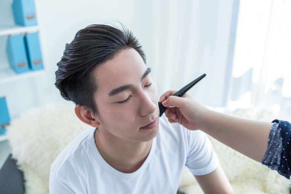 Membaurkan Setting Powder