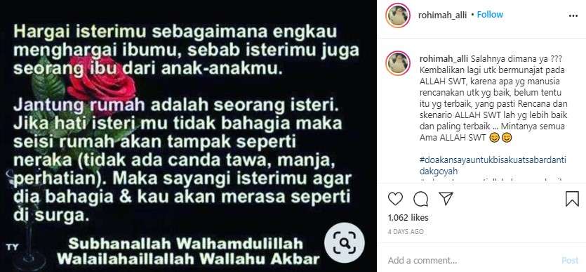 Curhatan Rohimah istri Kiwil