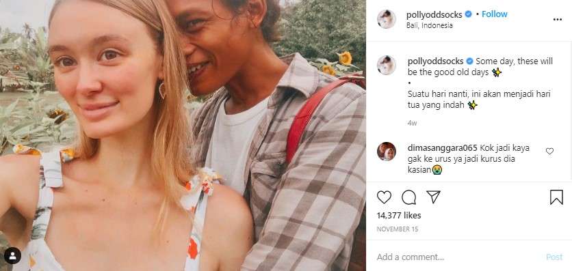 polly dan karna pria asal Magelang