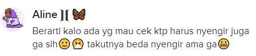 Susah kalau ada yang mau verifikasi pakai KTP.