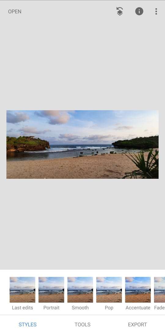 Menyunting Gambar dengan Google Snapseed
